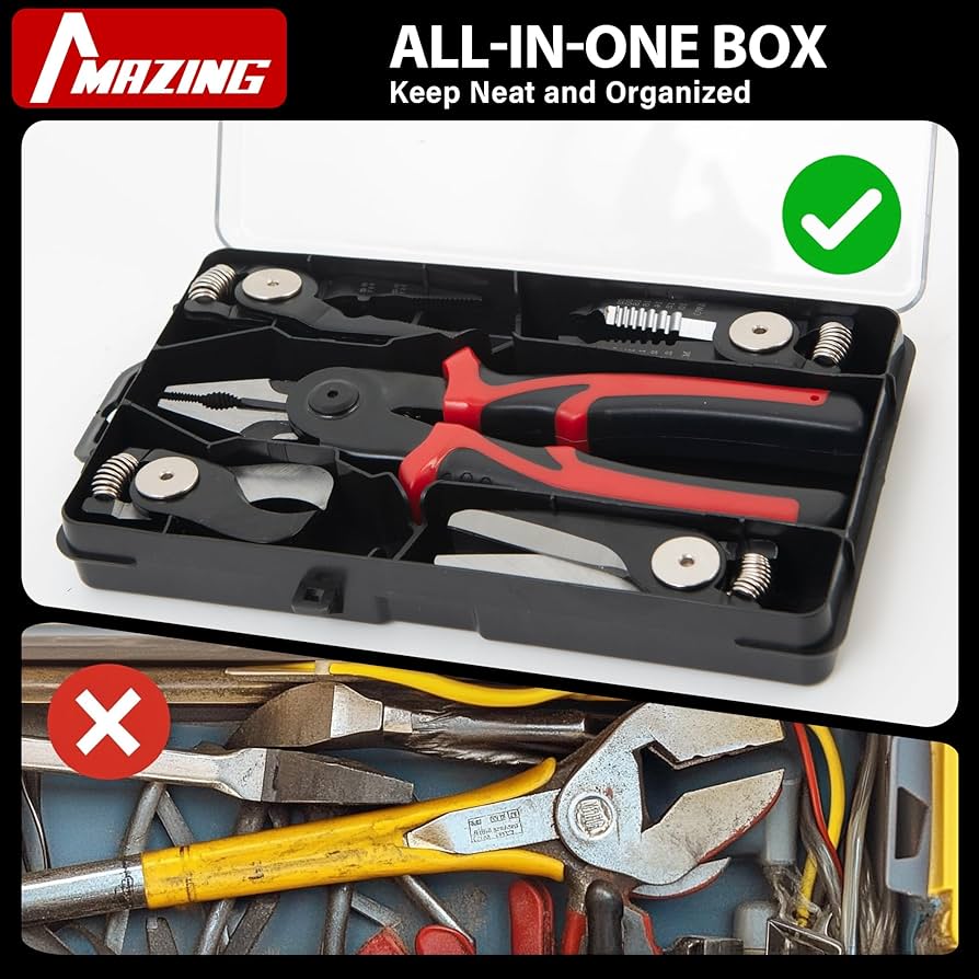 MAZING 5 IN 1 Multifunctional Interchangeable Plier Set